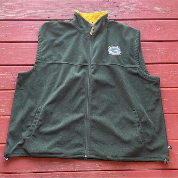 Green Bay Packers  NFL Fleece Vest Size 3XL - Picture 5 of 5